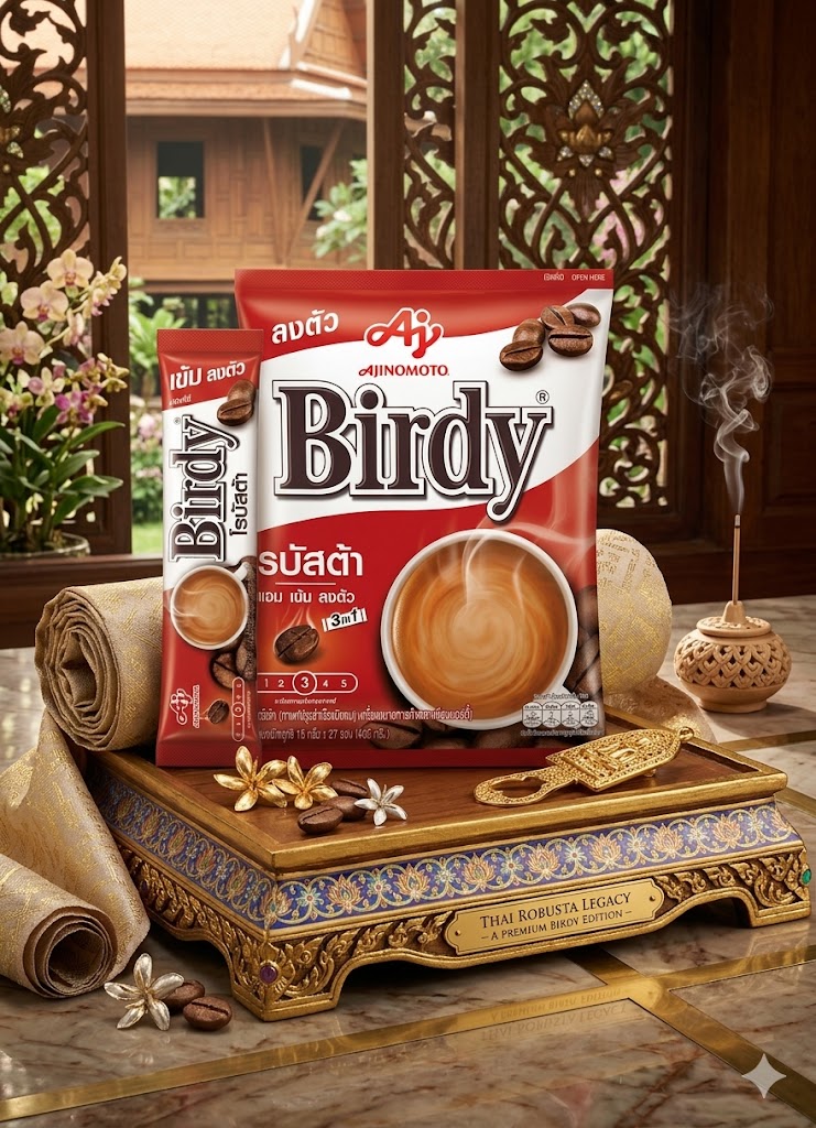 Birdy 3-in-1 Robusta Coffee 15g x 27