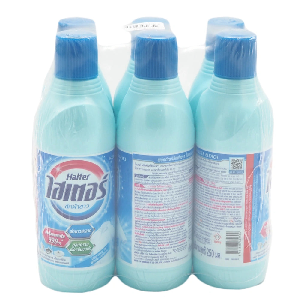 Haiter Bleach, Blue, 250 ml x 6
