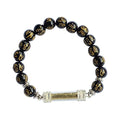 Cat-shaped bracelet for attracting wealth, silver plated