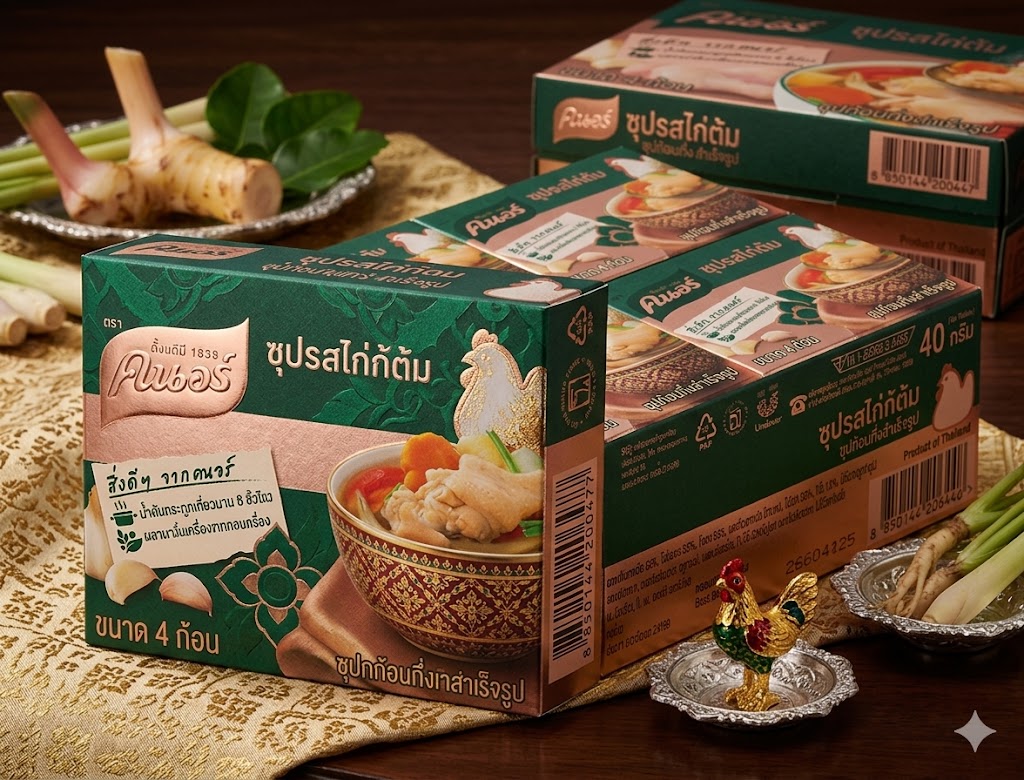 Knorr Chicken Stock Cubes 40g, 12 pieces
