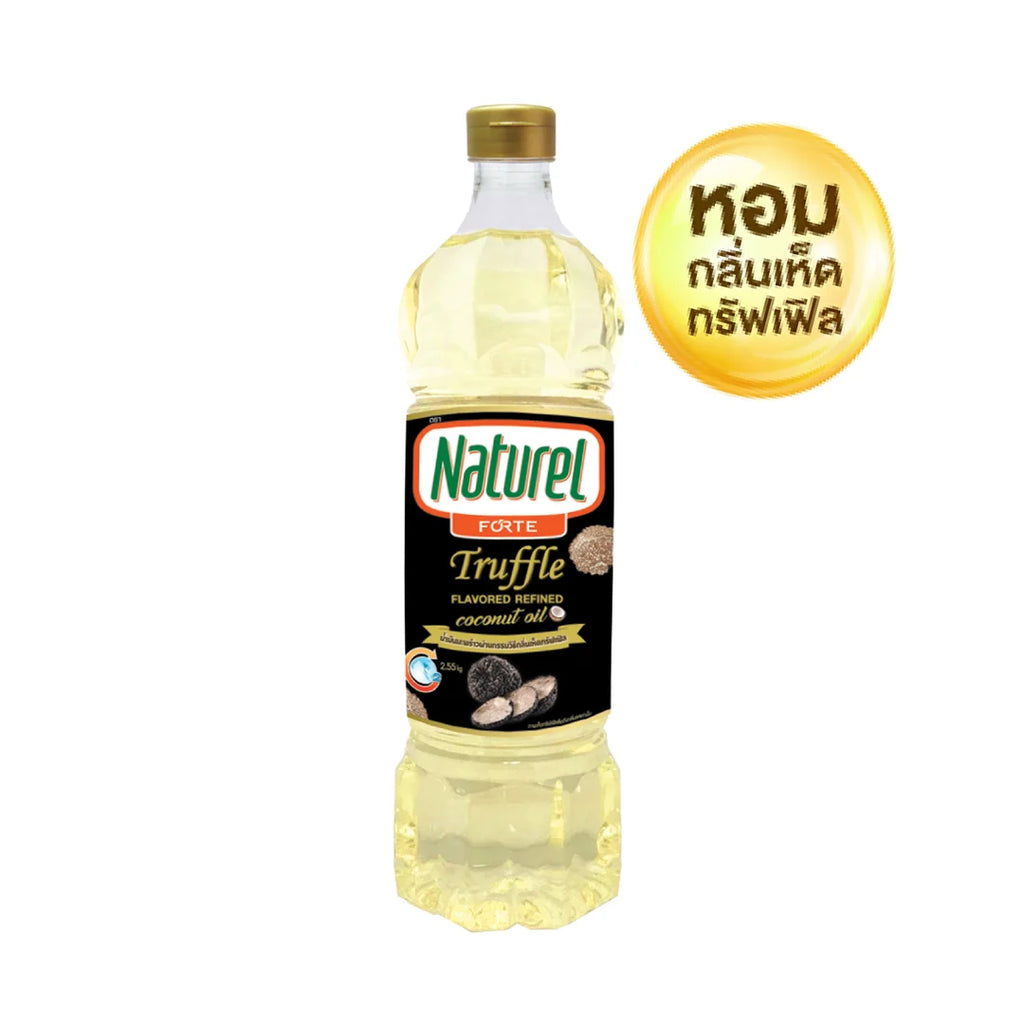 Naturel Coconut Oil with Truffle Flavor, 1 Liter Bottle x 1 Bottle