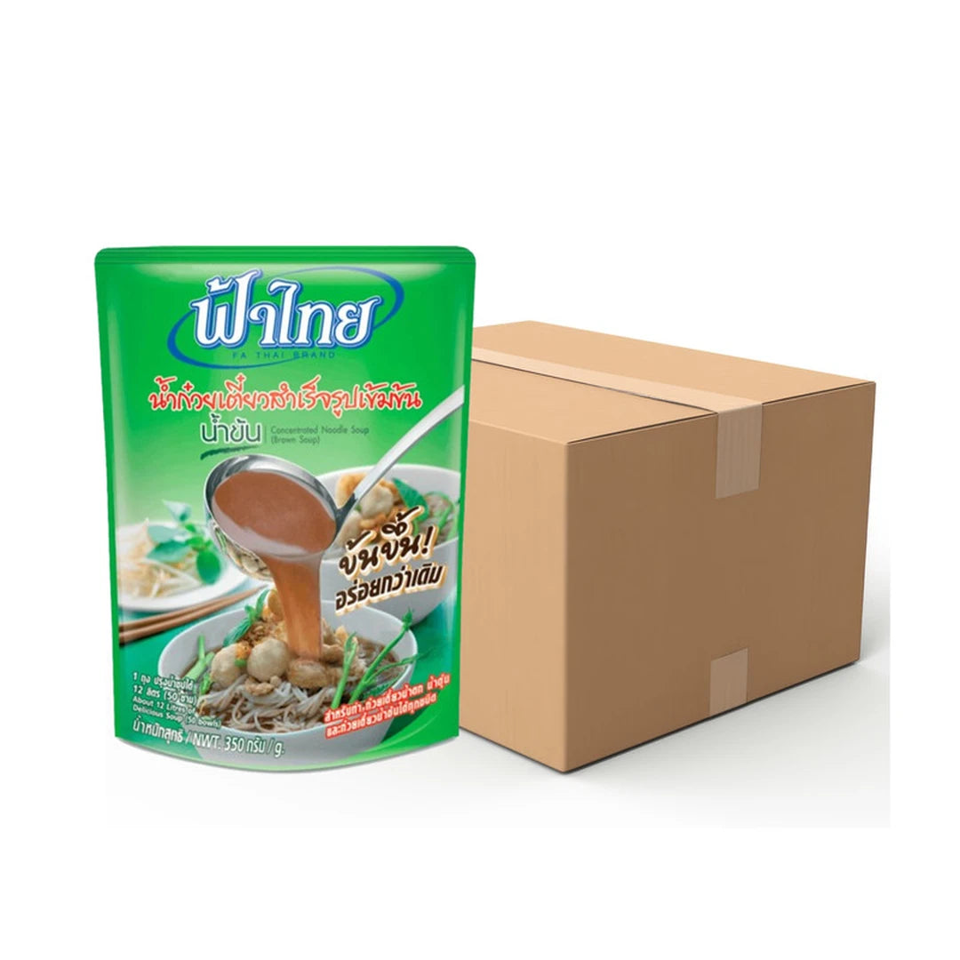 Fah Thai Concentrated Instant Noodle Soup Base, Thick Broth, 350g x 36