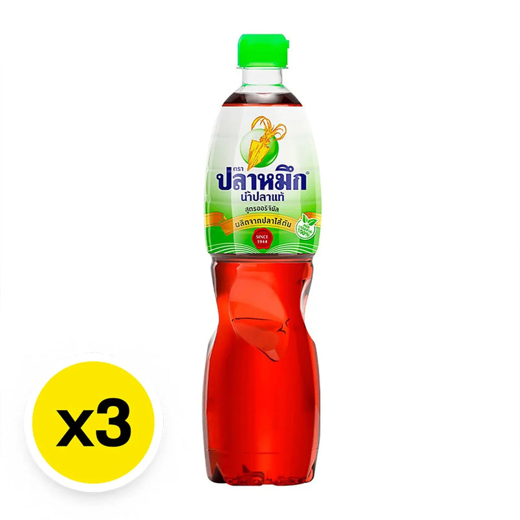 Squid, Fish Sauce, PET brand, 700 ml x 3