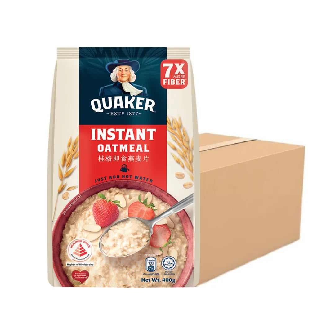 Quaker Instant Oatmeal 400g x 24