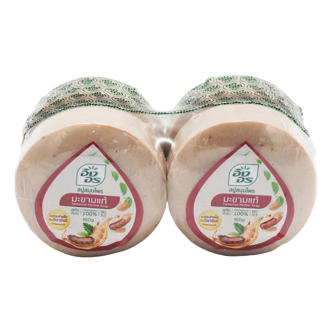 Ingorn Herbal Soap Bar with Real Tamarind Extract, 160g x 4