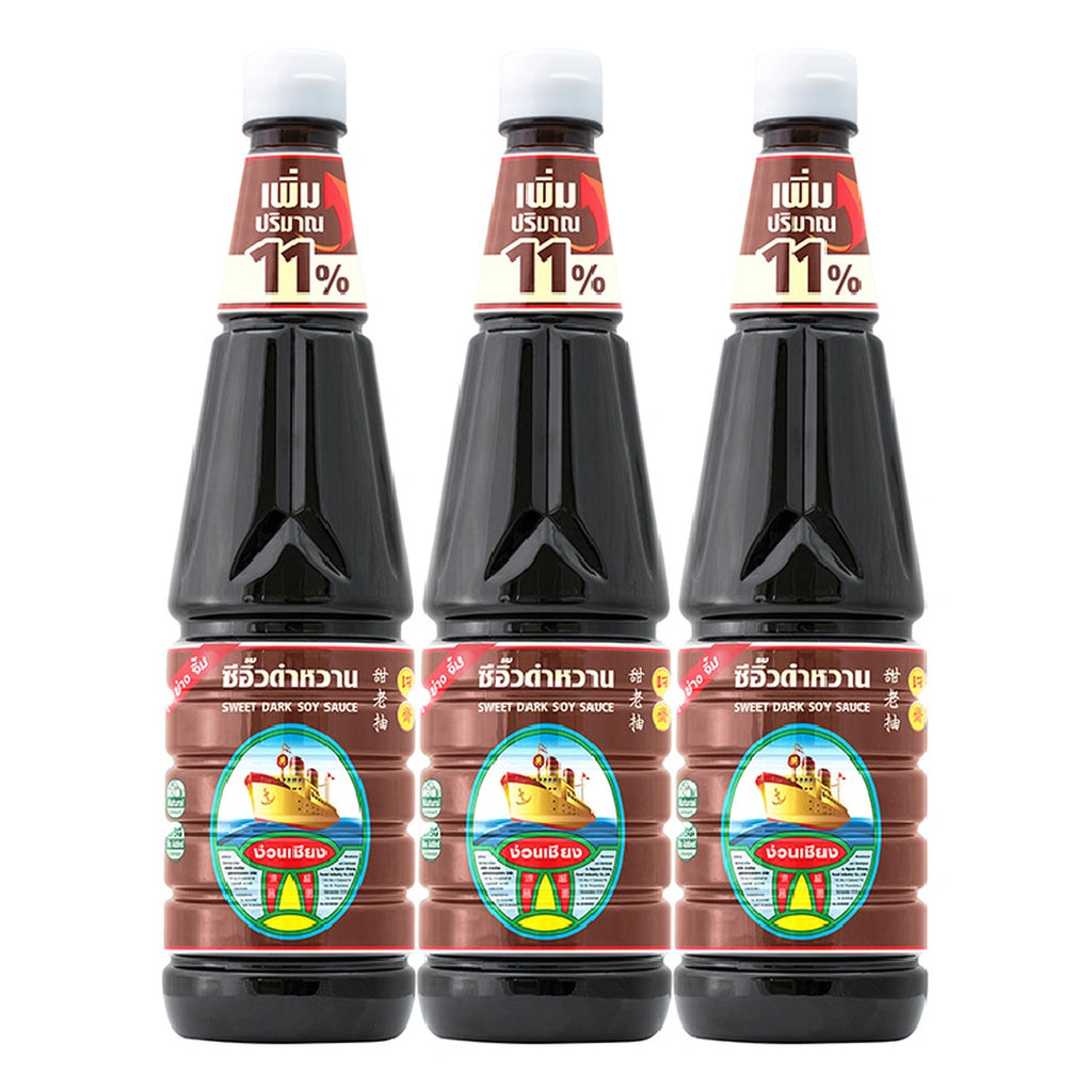 Nguan Chiang Sweet Dark Soy Sauce 950 g x 3