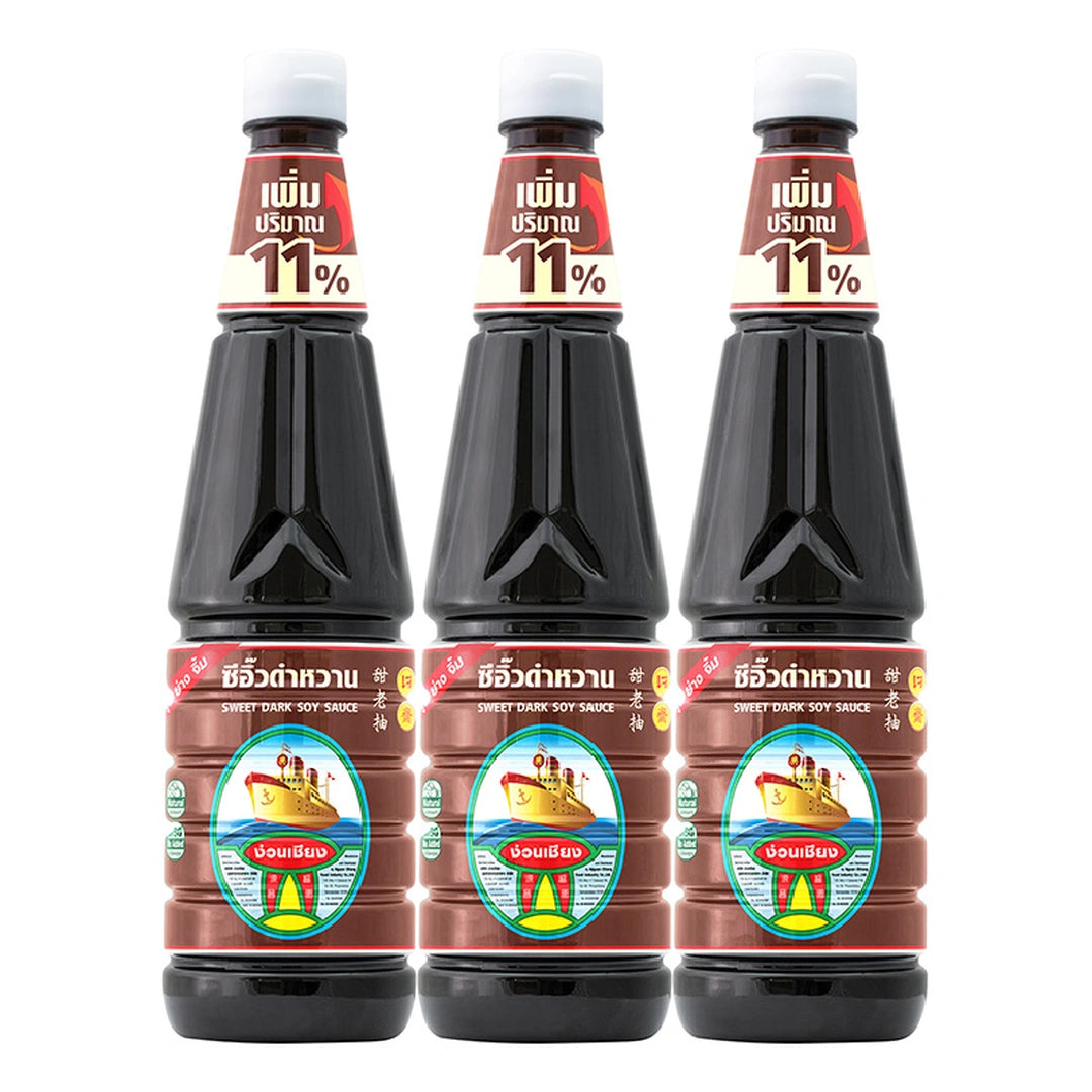 Nguan Chiang Sweet Dark Soy Sauce 950 g x 3