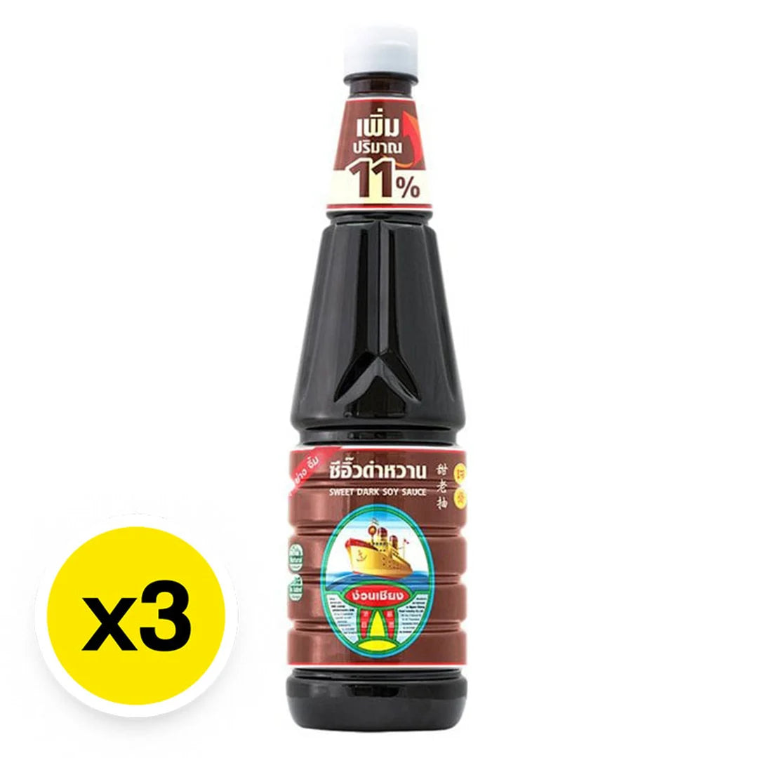 Nguan Chiang Sweet Dark Soy Sauce 950 g x 3