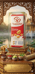 Vitamilk UHT Soy Milk, Original Formula, 200 ml x 48